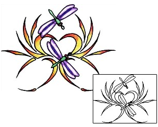 Dragonfly Tattoo For Women tattoo | PLF-00508