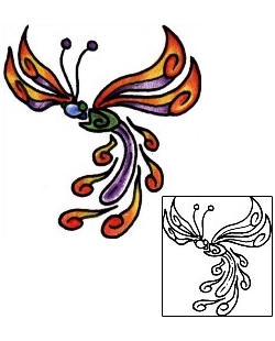 Dragonfly Tattoo For Women tattoo | PLF-00551