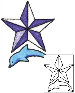 Star Tattoo Astronomy tattoo | PLF-00625