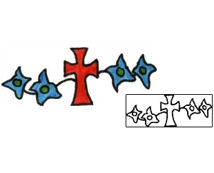 Cross Tattoo Religious & Spiritual tattoo | PLF-01230