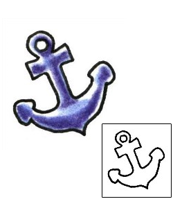 Anchor Tattoo Specific Body Parts tattoo | PLF-01322
