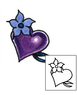 Heart Tattoo For Women tattoo | PLF-01369