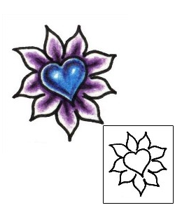 Heart Tattoo For Women tattoo | PLF-01374