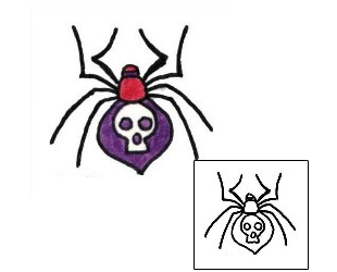 Spider Tattoo Insects tattoo | PLF-01557