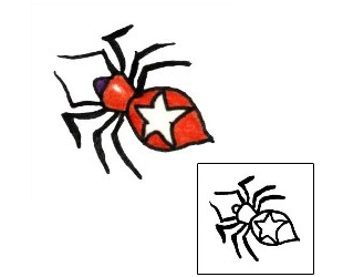 Spider Tattoo Insects tattoo | PLF-01577