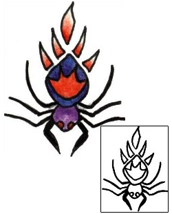 Spider Tattoo Insects tattoo | PLF-01588