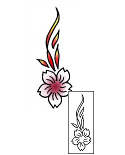 Cherry Blossom Tattoo Plant Life tattoo | PLF-01873