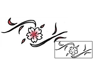 Cherry Blossom Tattoo Plant Life tattoo | PLF-01876