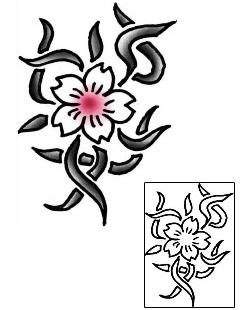 Cherry Blossom Tattoo Plant Life tattoo | PLF-01891