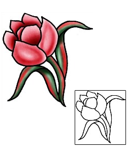 Tulip Tattoo Plant Life tattoo | PLF-01896