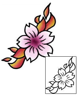 Cherry Blossom Tattoo Plant Life tattoo | PLF-01899