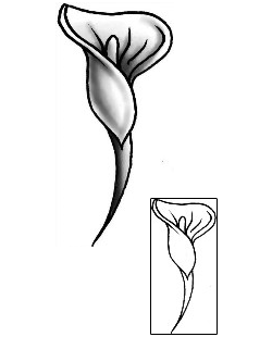 Lily Tattoo Plant Life tattoo | PLF-01907