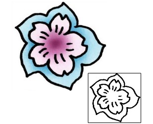 Cherry Blossom Tattoo Plant Life tattoo | PLF-01910