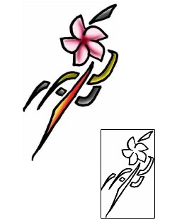 Plumeria Tattoo Plant Life tattoo | PLF-01915