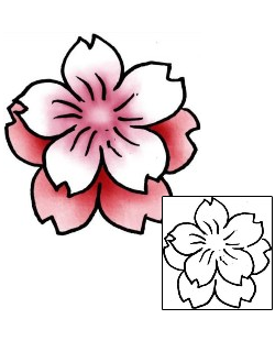 Cherry Blossom Tattoo Plant Life tattoo | PLF-01932