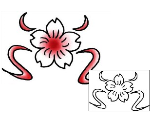 Cherry Blossom Tattoo Plant Life tattoo | PLF-01937