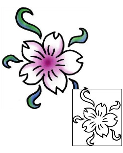 Cherry Blossom Tattoo Plant Life tattoo | PLF-01957
