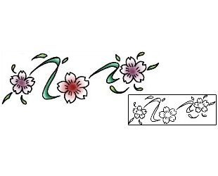 Cherry Blossom Tattoo Plant Life tattoo | PLF-01979