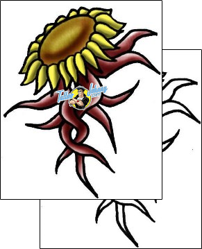 Sunflower Tattoo plant-life-sunflower-tattoos-pablo-lordi-plf-02051