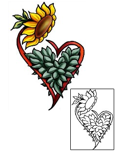 Sunflower Tattoo For Women tattoo | PLF-02064