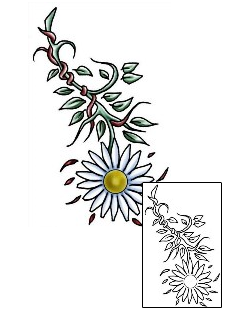 Daisy Tattoo Plant Life tattoo | PLF-02066