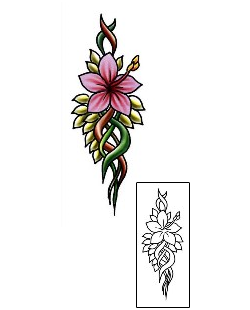 Hibiscus Tattoo Plant Life tattoo | PLF-02075