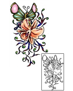 Butterfly Tattoo Insects tattoo | PLF-02091