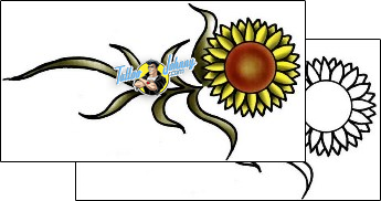 Sunflower Tattoo plant-life-sunflower-tattoos-pablo-lordi-plf-02106