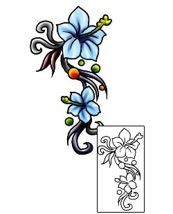 Hibiscus Tattoo Plant Life tattoo | PLF-02116