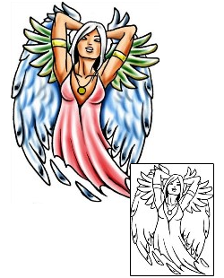 Heavenly Tattoo Religious & Spiritual tattoo | PLF-02318