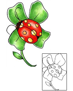 Ladybug Tattoo Insects tattoo | PPF-00135