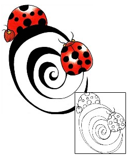 Ladybug Tattoo Insects tattoo | PPF-00183