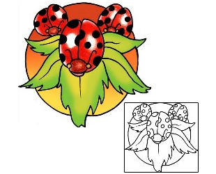 Ladybug Tattoo Insects tattoo | PPF-00236
