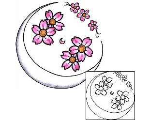 Cherry Blossom Tattoo Astronomy tattoo | PPF-00285
