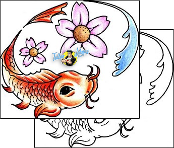 Fish Tattoo marine-life-fish-tattoos-pablo-paola-ppf-00363