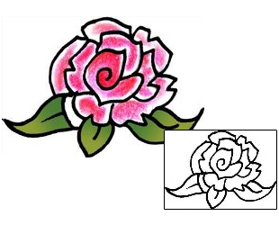 Flower Tattoo Plant Life tattoo | PPF-00470