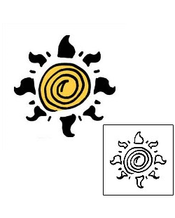 Sun Tattoo Astronomy tattoo | PPF-00495