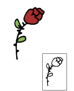 Rose Tattoo Plant Life tattoo | PPF-00519