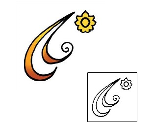 Sun Tattoo Astronomy tattoo | PPF-00523
