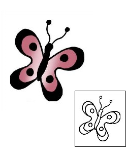 Butterfly Tattoo For Women tattoo | PPF-00556