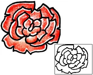 Flower Tattoo Plant Life tattoo | PPF-00789