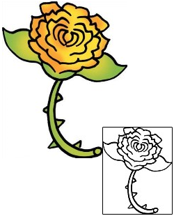 Flower Tattoo Plant Life tattoo | PPF-00821