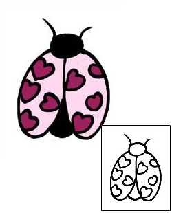 Ladybug Tattoo Insects tattoo | PPF-00849