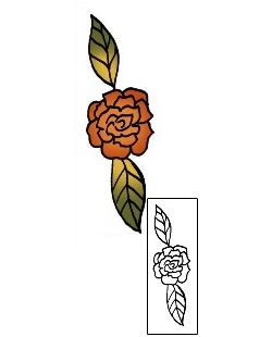 Flower Tattoo Plant Life tattoo | PPF-00935