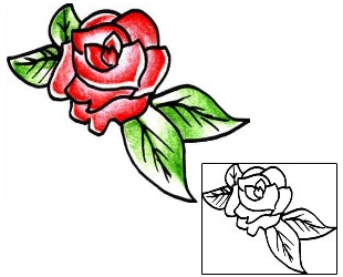 Flower Tattoo Plant Life tattoo | PPF-00990
