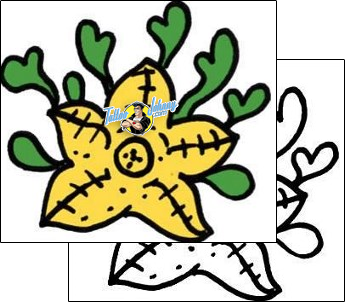 Sea Creature Tattoo marine-life-starfish-tattoos-pablo-paola-ppf-01093