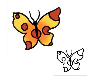 Butterfly Tattoo For Women tattoo | PPF-01285