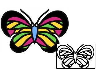 Butterfly Tattoo For Women tattoo | PPF-01288