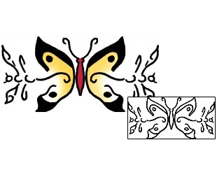 Butterfly Tattoo For Women tattoo | PPF-01290