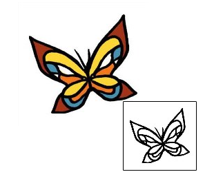 Butterfly Tattoo For Women tattoo | PPF-01300